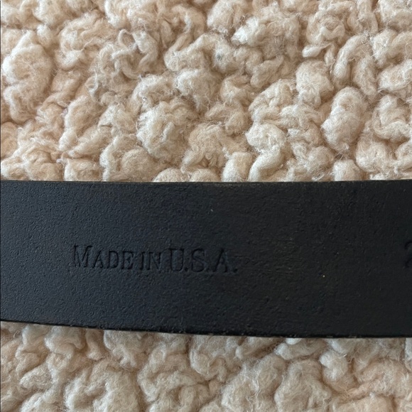 Ralph Lauren Men’s 1” Pony Belt 95 with Heavy Buckle, Belt Keeper and D Ring. - Picture 6 of 16